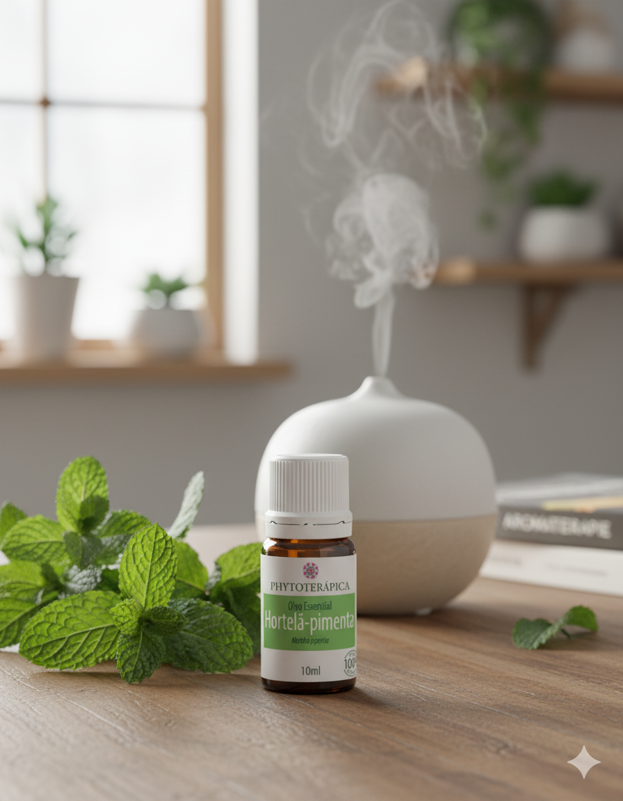 Óleo Essencial Hortelã-Pimenta 10Ml